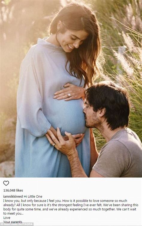 Ian Somerhalder, Nikki Reed share they're expecting .